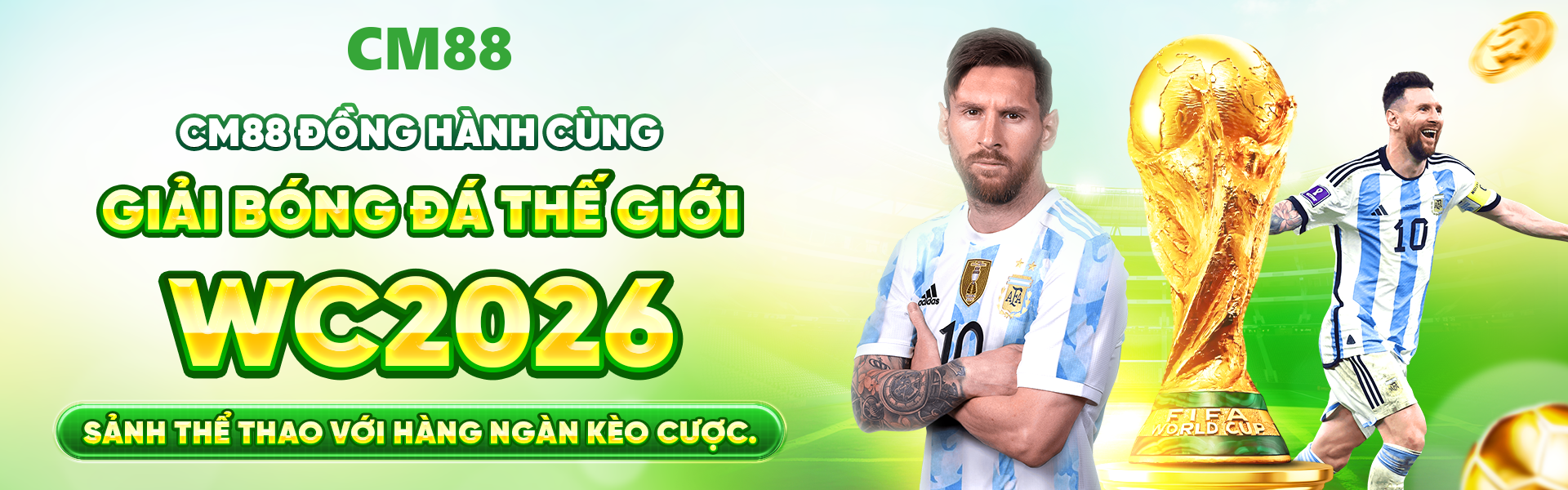 cm88 cùng tham gia chơi giải bóng đá thế giới world cup 2026